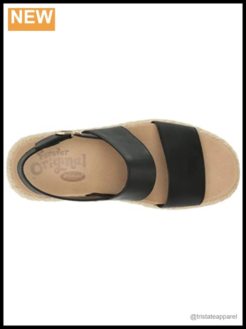 Dr Scholls Womens Delaney Espadrille Wedge Sandal Faux Leather Platform